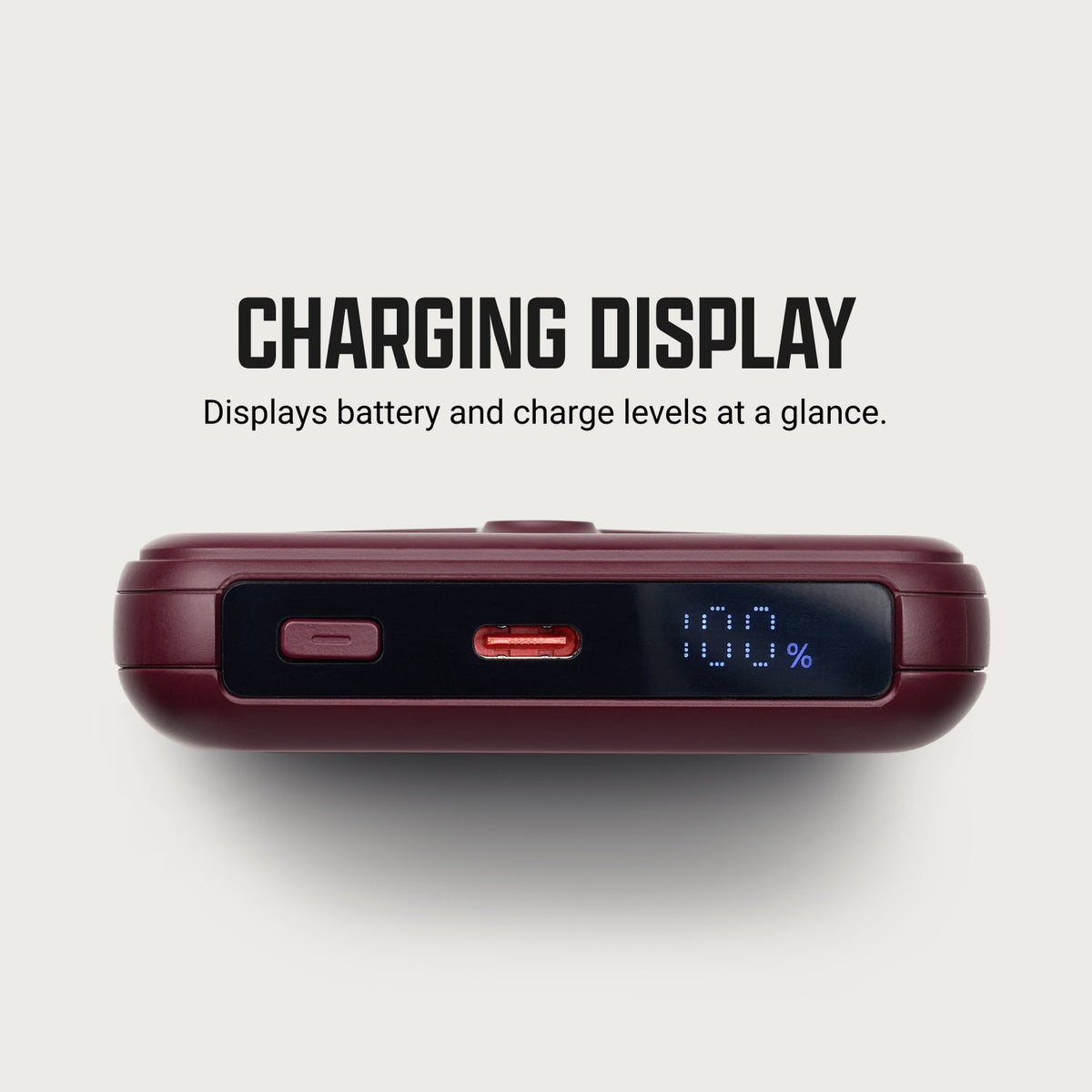 Ridge Power Bank - 10k mAh Bundle - Burgundy - 2-Pack