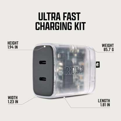Wall Charger Set - 45W - Phantom
