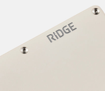 Ridge Wallet - Monaco White