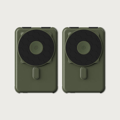 Ridge Power Bank - 10k mAh Bundle - Matte Olive - 2-Pack