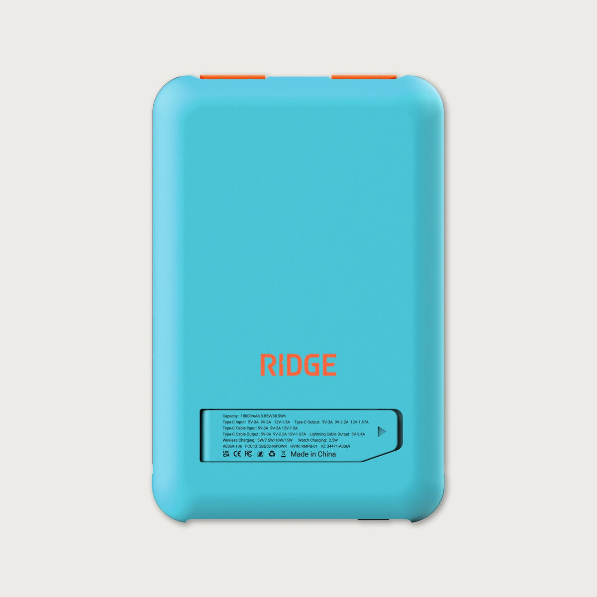 Ridge Power Bank - 10k mAh - GT
