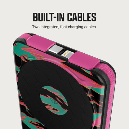 Ridge Power Bank - 10k mAh Bundle - Neon Tiger - 3-Pack
