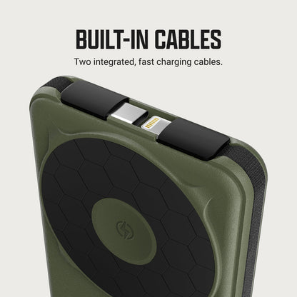 Ridge Power Bank - 10k mAh Bundle - Matte Olive - 2-Pack