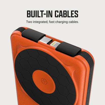 Ridge Power Bank - 10k mAh - Basecamp Orange