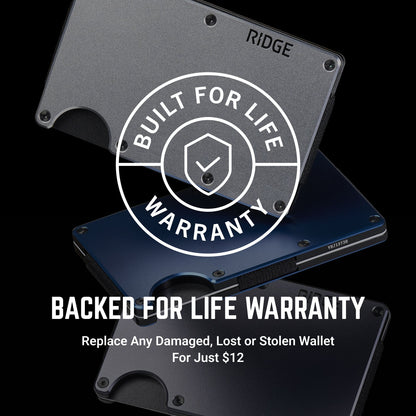 Ridge Wallet For MagSafe - Matte Black