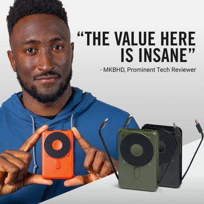 Ridge Power Bank - 10k mAh Bundle - Assorted - 3-Pack