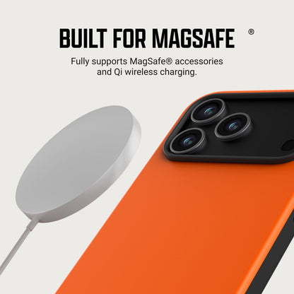 Ridge Everyday Charging Kit - iPhone 18 Pro - Basecamp Orange — case infographic 1