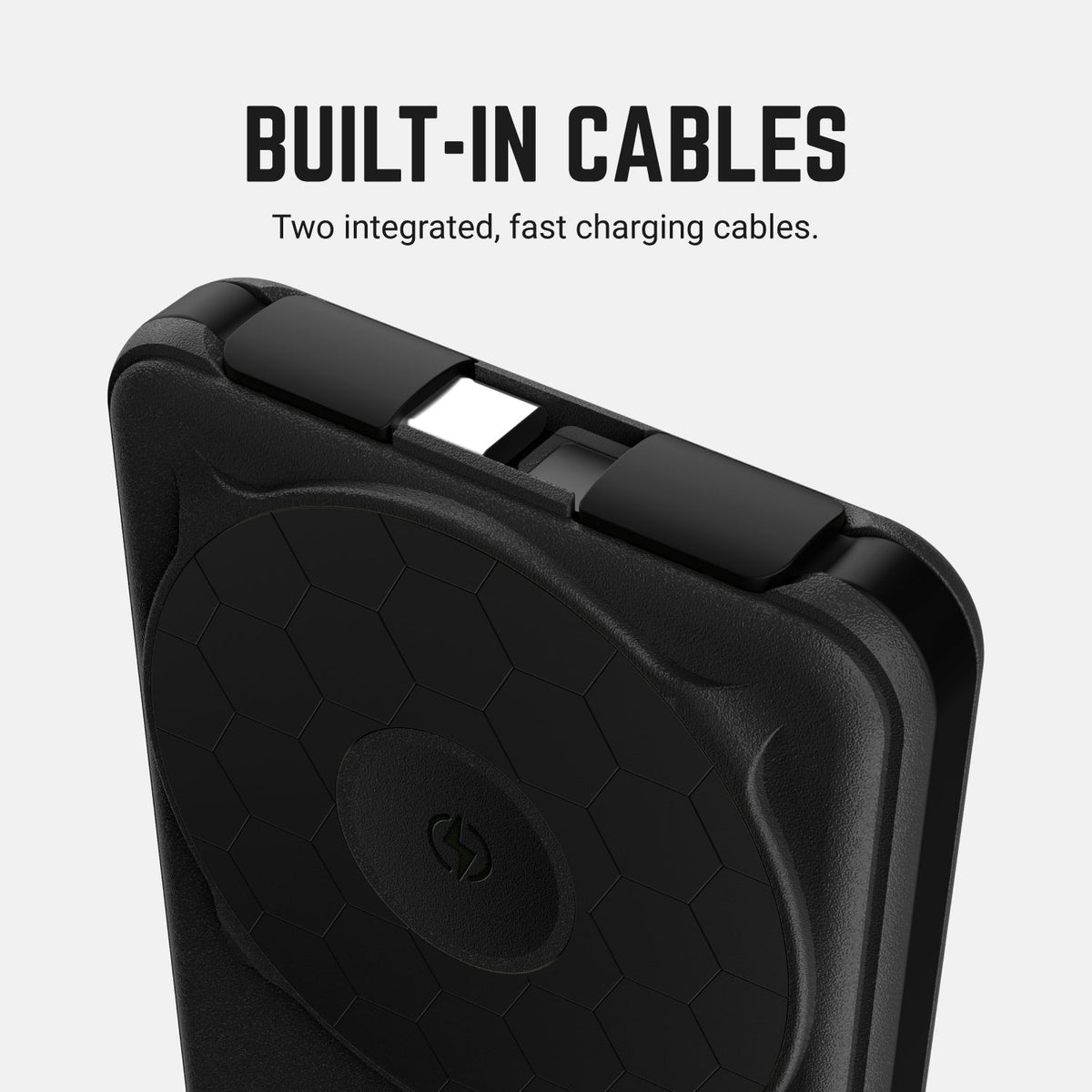 Ridge Everyday Charging Kit - iPhone 18 Pro - Carbon Fiber 3K — power bank infographic 2