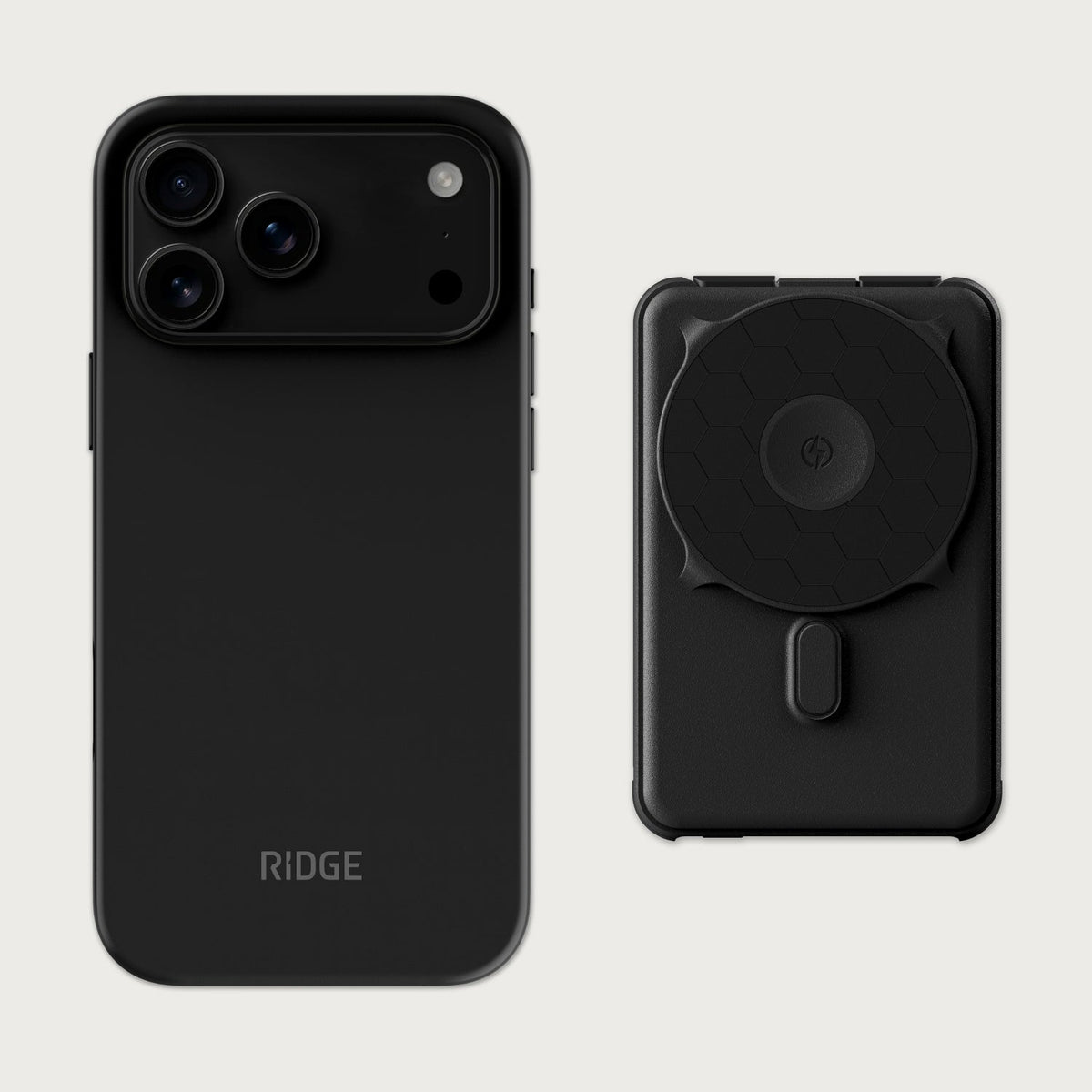 Ridge Everyday Charging Kit - iPhone 18 Pro Max - Matte Black
