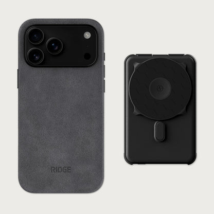 Ridge Everyday Charging Kit - iPhone 18 Pro Max - Performance Suede