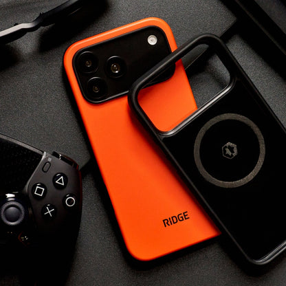 Ridge Phone Case - iPhone 18 Pro - Basecamp Orange