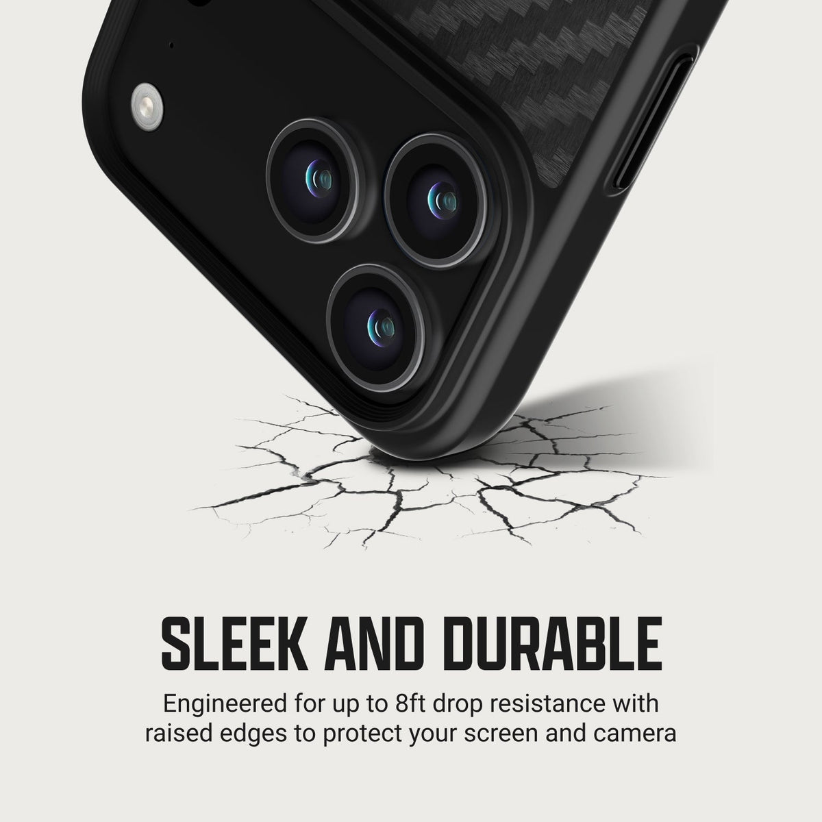 Ridge Phone Case - iPhone 18 Pro Max - Carbon