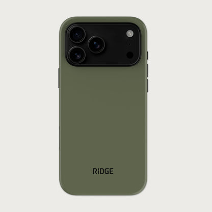 Ridge Phone Case - iPhone 18 Pro Max - Matte Olive