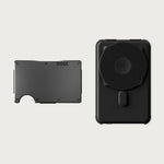 Ridge Wallet + Power Bank - Gunmetal + Matte Black — image 1